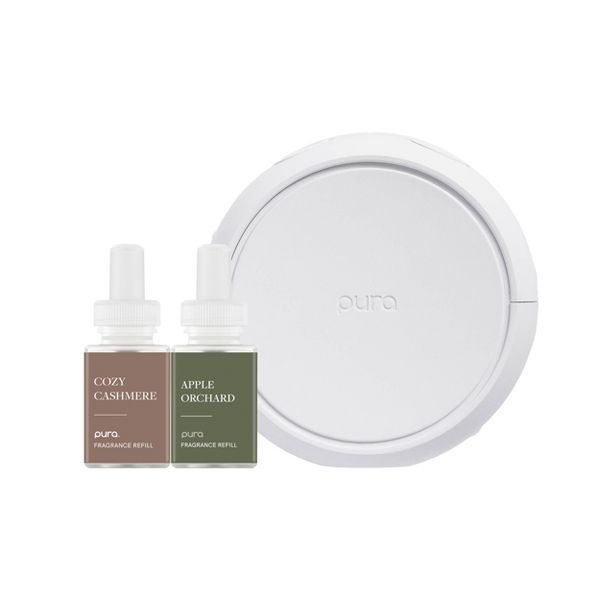 Pura Cozy Cashmere and Apple Orchards Pura Home Starter Kit