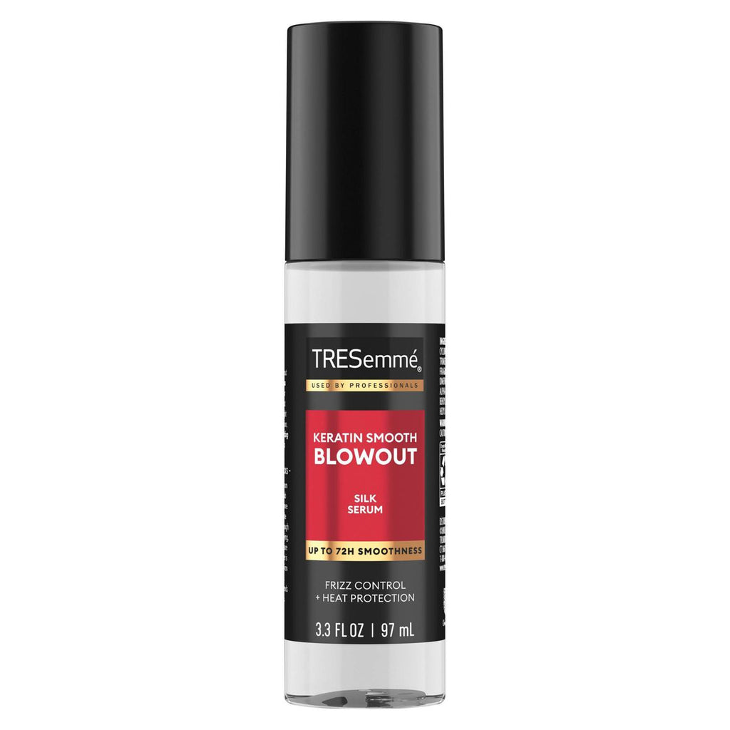 Tresemme Weightless Silk Serum for Intense Salon-Level Shine Keratin Smooth with Heat Protection and Frizz Control - 3.3oz