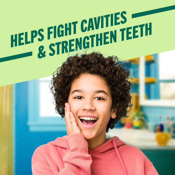 TheraBreath Kids Mouthwash with Fluoride - Wacky Watermelon - 10 fl oz