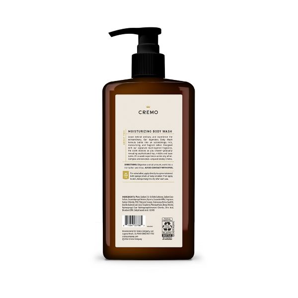 Cremo Italian Bergamot Body Wash - 32 fl oz