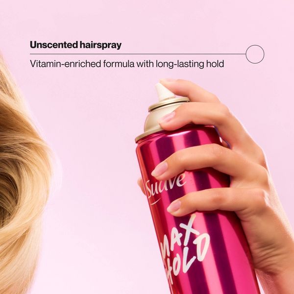 Suave Max Hold Unscented Hairspray - 11oz