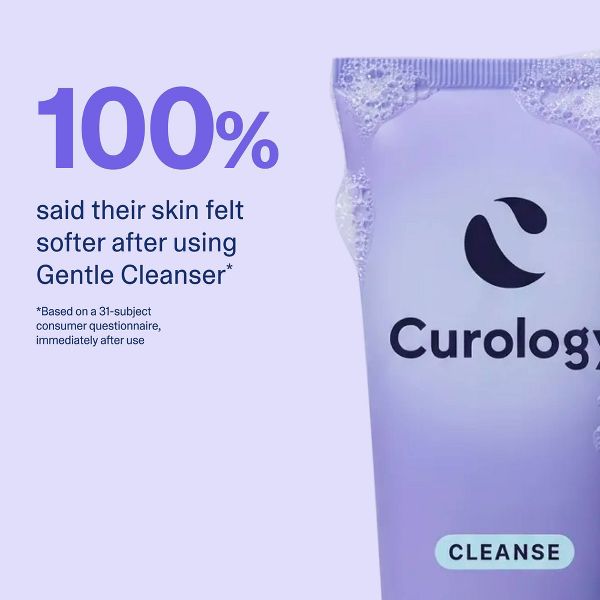 Curology Gentle Cleanser, Lightly Foaming Face Wash - Unscented - 5.07 fl oz