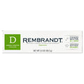 Rembrandt Deeply White + Peroxide Whitening Toothpaste with Fluoride, Removes Tough Stains, Rehardens and Strengthens Enamel - Peppermint - 3.5oz