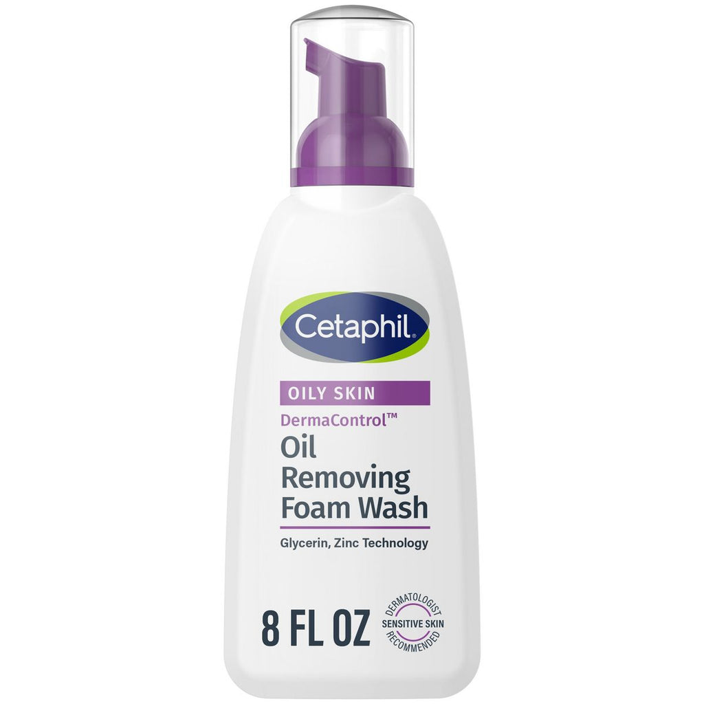 Cetaphil Pro Oil Removing Foam Face Wash - Unscented - 8oz