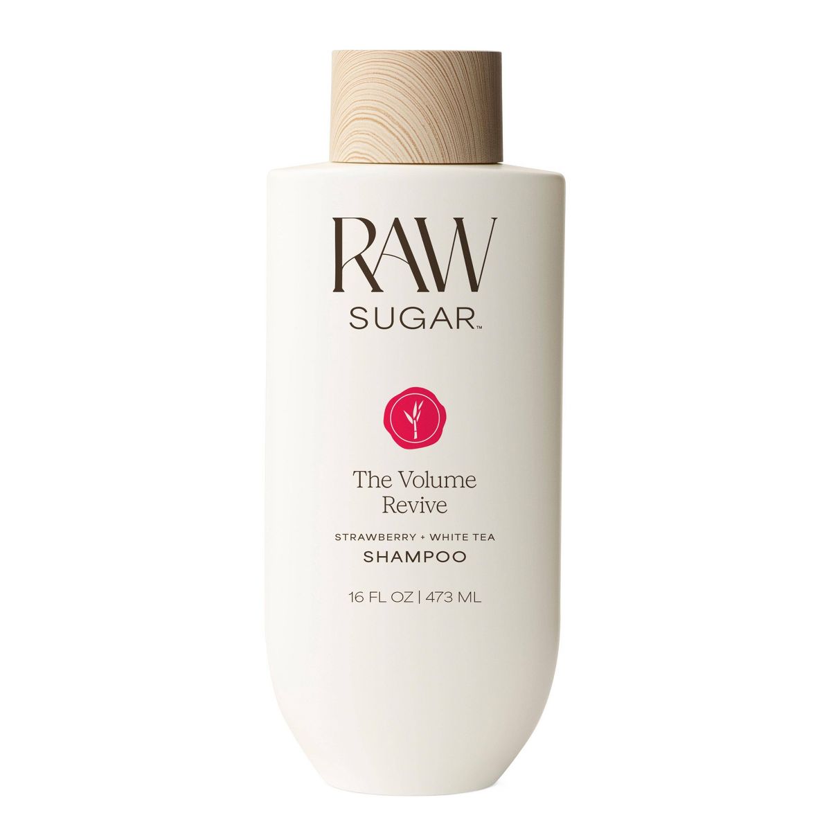 Raw Sugar The Volume Revive Shampoo - Strawberry + White Tea - 16 fl oz