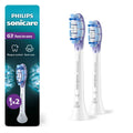 Philips Sonicare G3 2-in-1 Plaque and Gum Care Brush Heads - White - 2pk