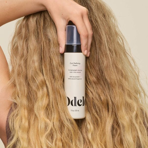 Odele Curl Defining Foam - 8oz: Curl Enhancers, All Hair Types