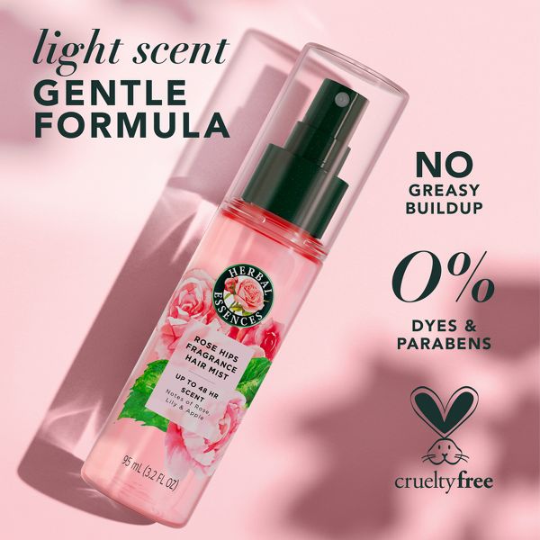 Herbal Essences Rose Fragrance Hair Mist Rose Scent Frizz Control - 3.2 fl oz
