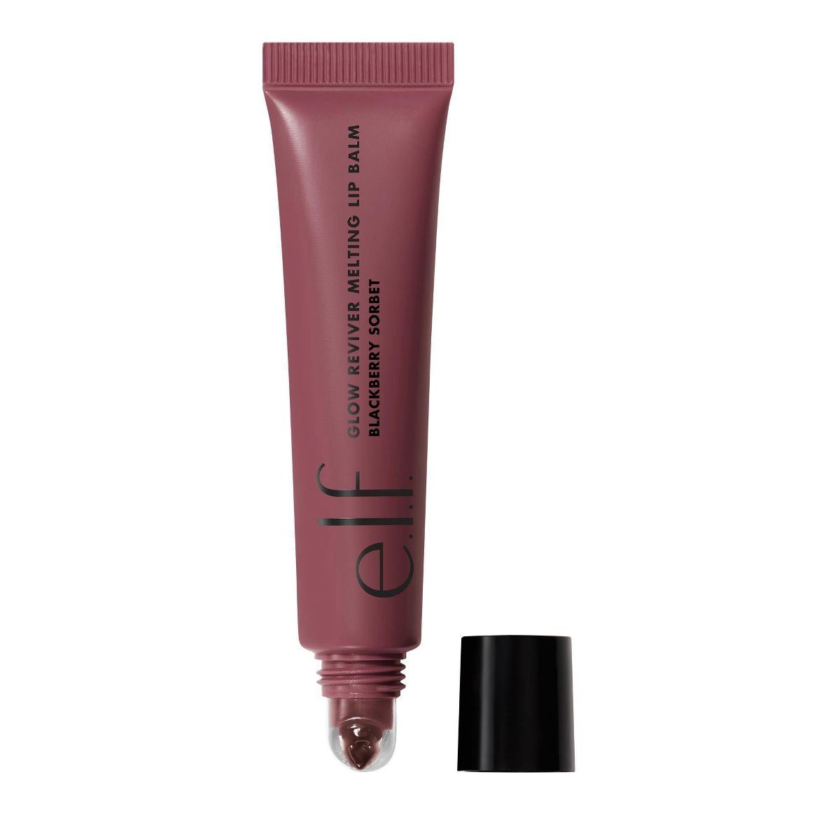 e.l.f. Glow Reviver Melting Lip Balm - Blackberry Sorbet - 0.52oz: Shine Enhancing, Nourishing, Paraben-Free