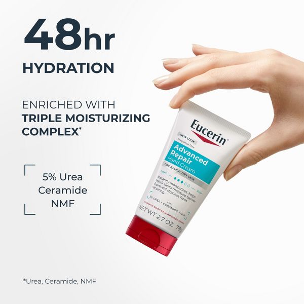 Eucerin Advanced Repair Hand Cream Unscented - 2.7oz/1ct