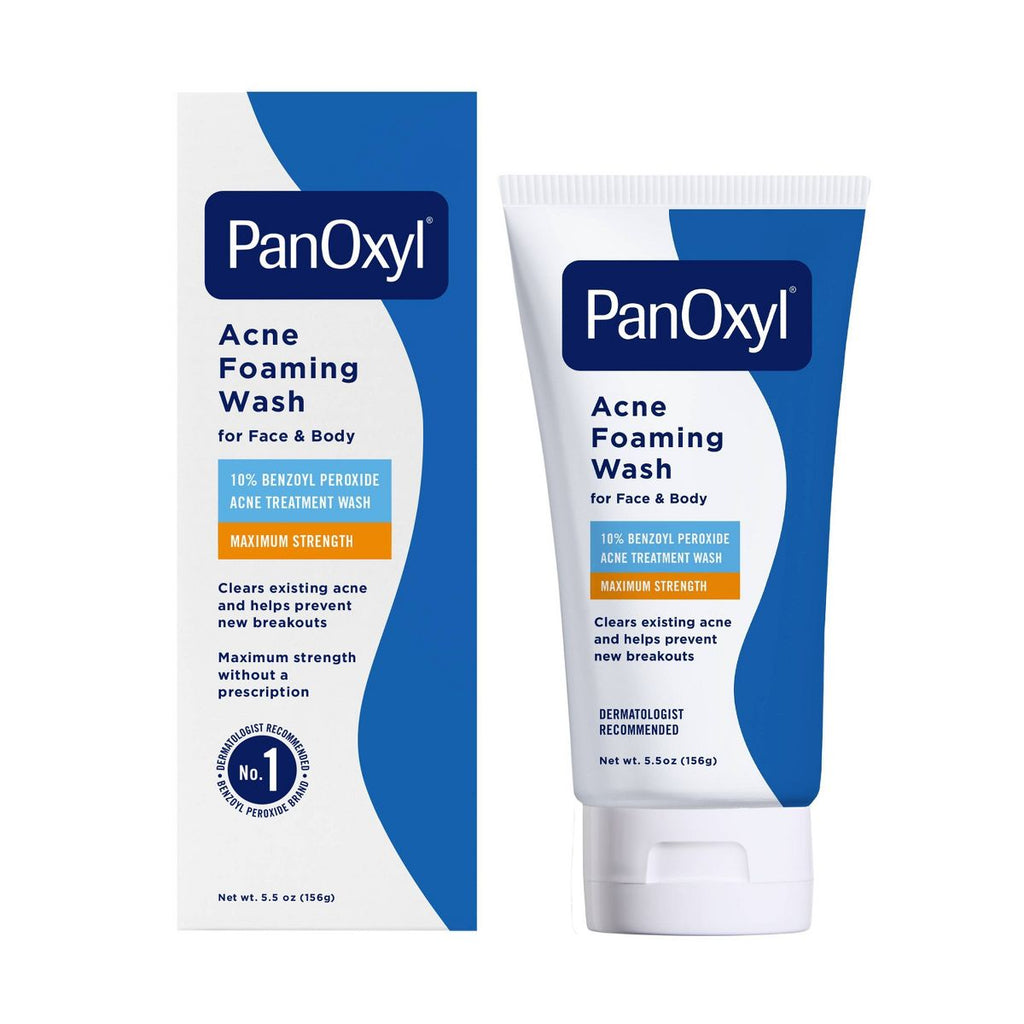 PanOxyl 10% Benzoyl Peroxide Acne Foaming Wash - 5.5oz