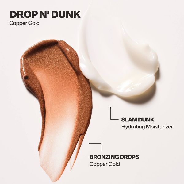 Bubble Skincare x e.l.f Drop N'Dunk Hydrating Moisturizer + Bronzing Drops - Copper Gold - 6oz