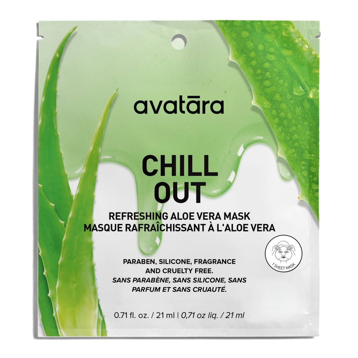Avatara Chill Out Face Mask - 0.71 fl oz