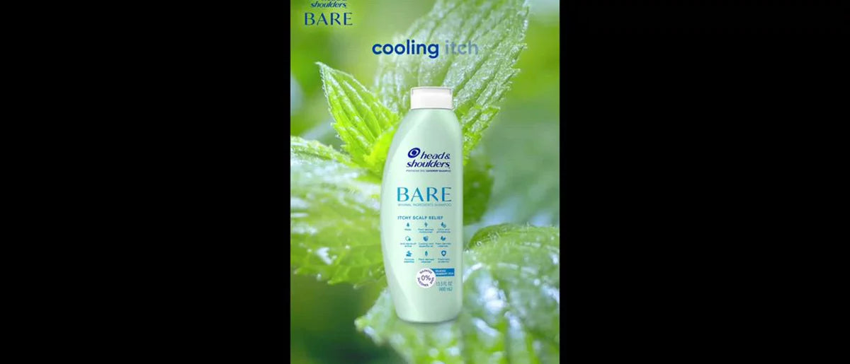 Head & Shoulders BARE Itchy Scalp Relief Anti-Dandruff Shampoo - 13.5 fl oz