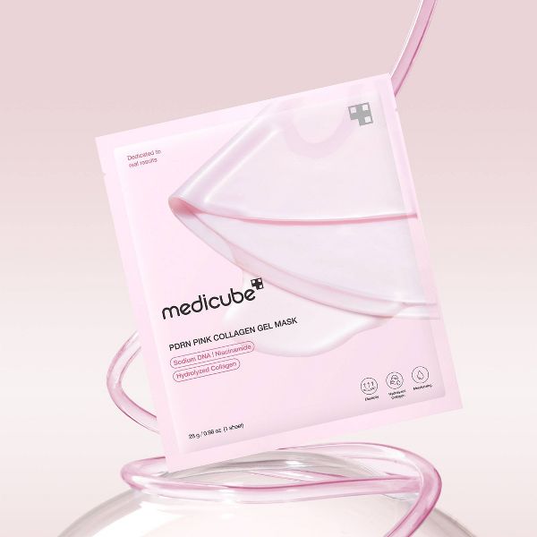medicube PDRN Pink Collagen Gel Mask - 0.98oz