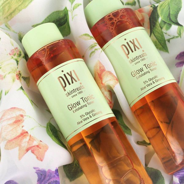 Pixi Skintreats Glow Tonic Glycolic Acid Exfoliating Toner - 3.4 fl oz