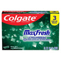 Colgate Max Fresh Fluoride Toothpaste Clean Mint - 6.3oz/3pk
