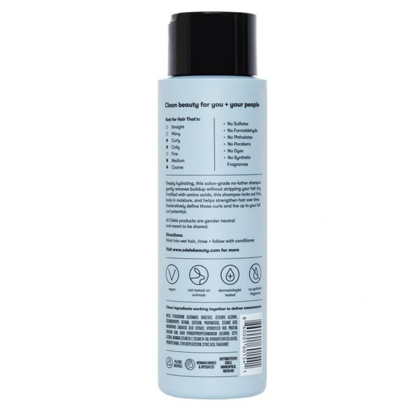 Odele Curl Defining No-Lather Shampoo for Deep Moisture + Strength - 13 fl oz