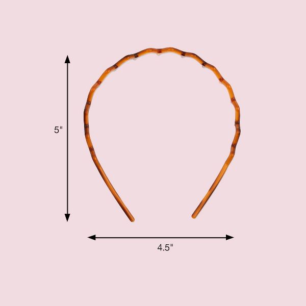 scünci Zig Zag Headbands - All Hair - 2pcs