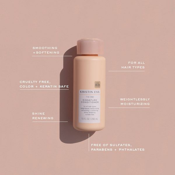 Kristin Ess Signature Conditioner - Sulfate Free and Color Safe - 33.8 fl oz