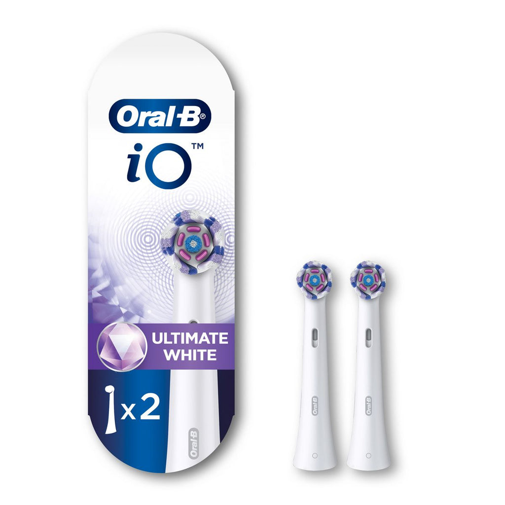 Oral-B iO Ultimate Replacement Brush Heads - White - 2ct
