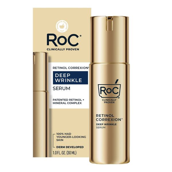 RoC Retinol Anti-Aging Retinol Face Serum Anti-Wrinkle Treatment - 1 fl oz