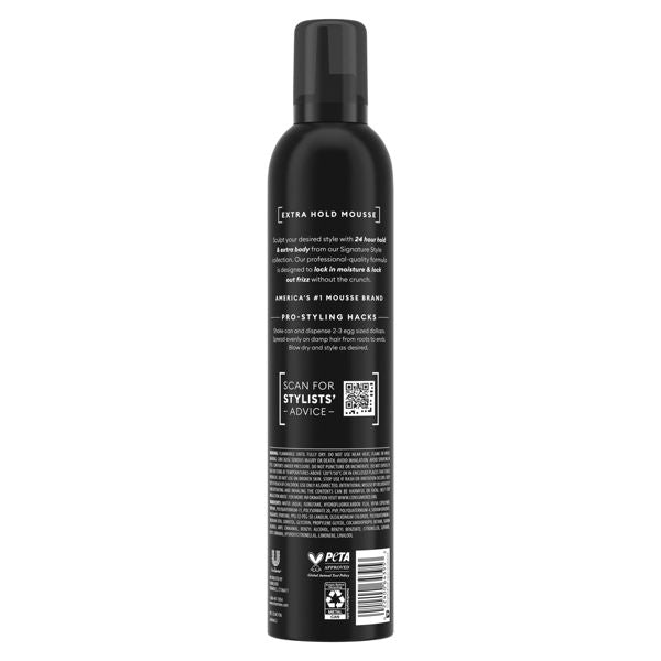 Tresemme Extra Hold Hair Mousse - 10.5oz