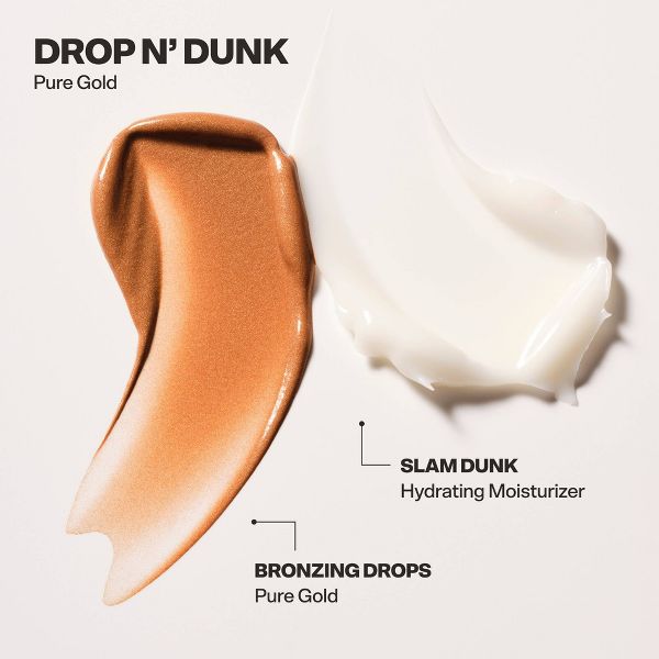 Bubble Skincare x e.l.f Drop N'Dunk Hydrating Moisturizer + Bronzing Drops - Copper Gold - 6oz
