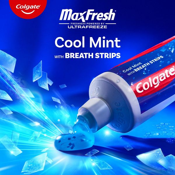 Colgate MaxFresh Travel Toothpaste - Cool Mint - 1.9oz