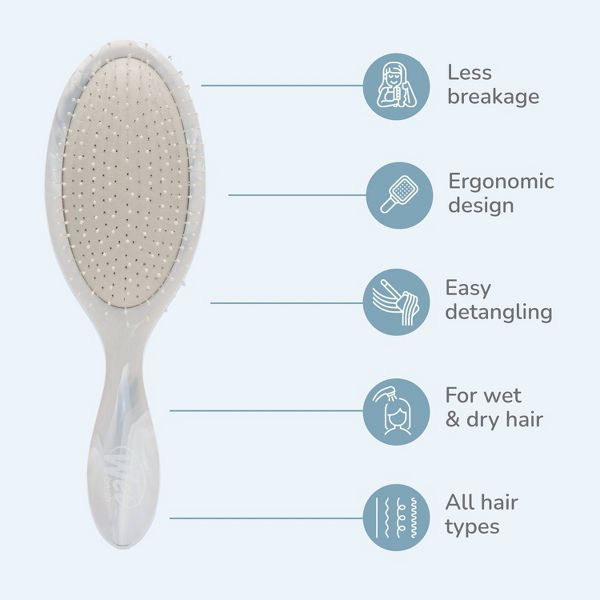 Wet Brush Original Detangler Hair Brush - Midnight