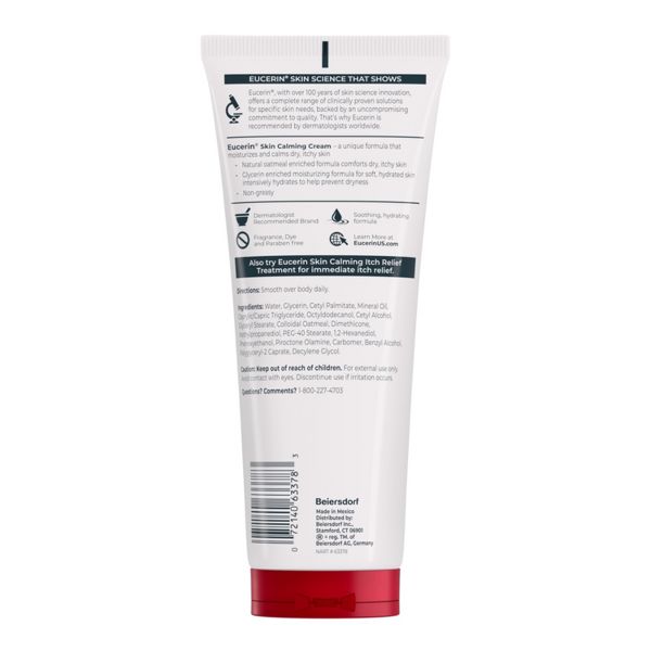 Eucerin Skin Calming Daily Body Cream Unscented - 14oz