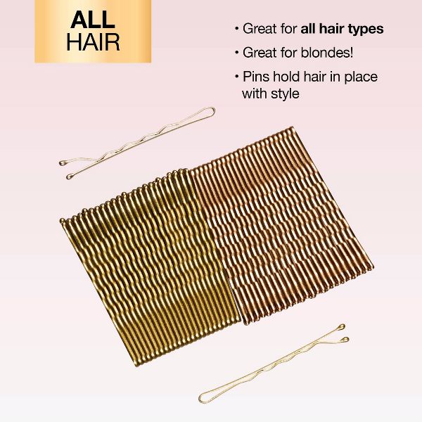 scünci Metal Bobby Pins - Black/Dark Brown - All Hair - 50pcs