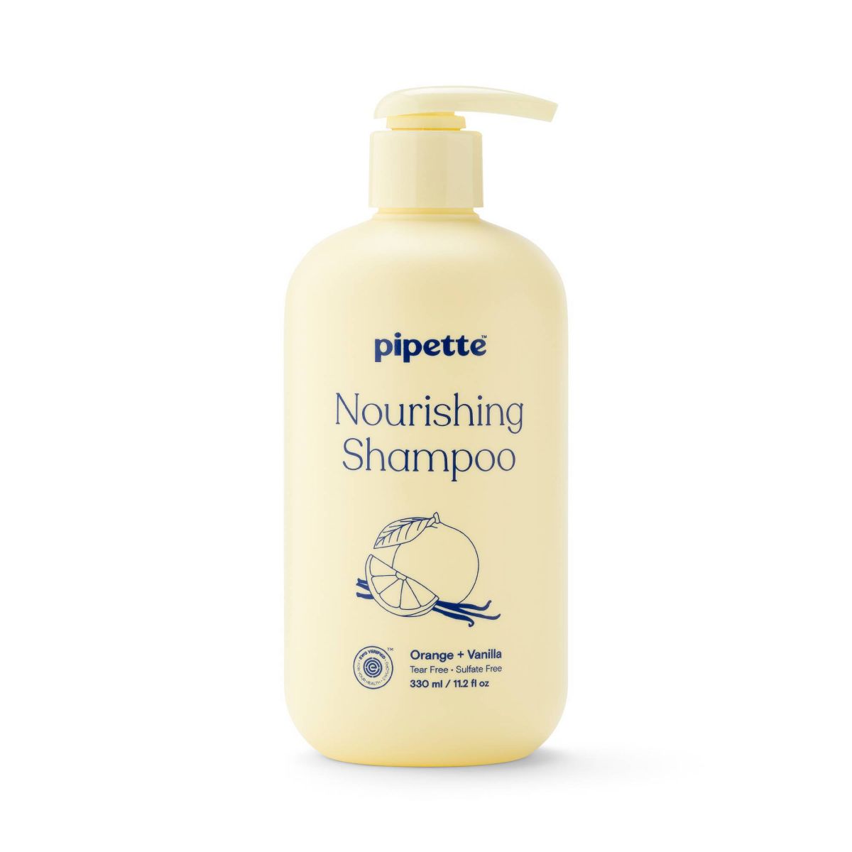 Pipette Daily Nourishing Shampoo - Orange + Vanilla - 11.2 fl oz