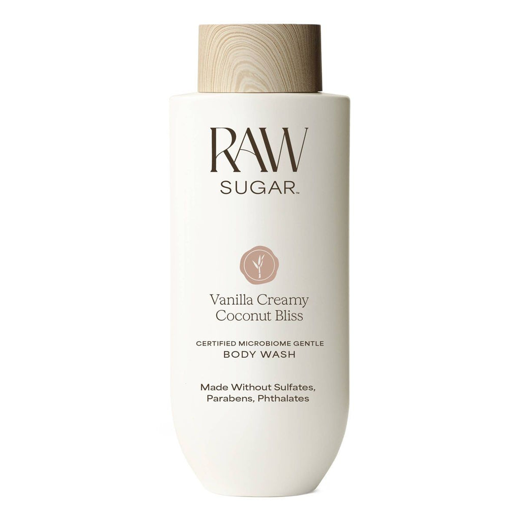 Raw Sugar Gentle and Hydrating Body Wash - Vanilla Creamy Coconut Bliss - 20 fl oz