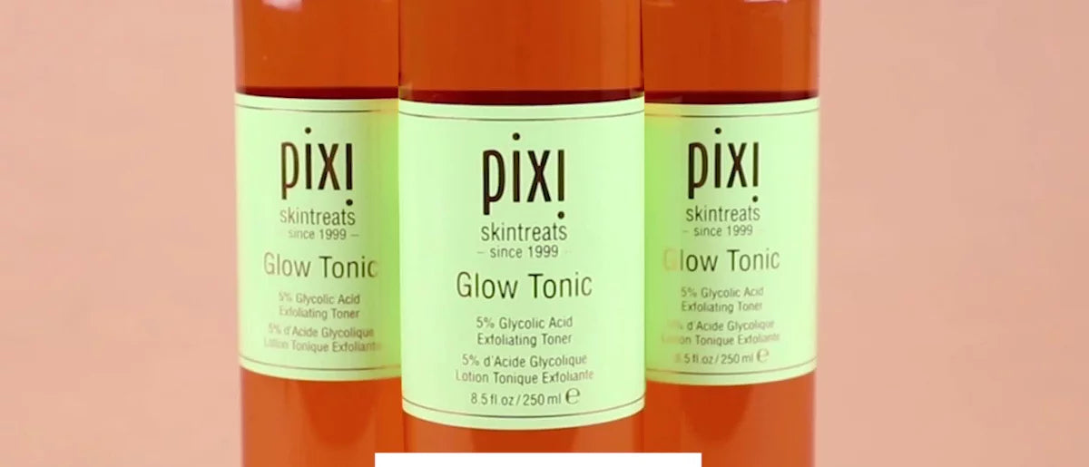 Pixi Skintreats Glow Tonic Glycolic Acid Exfoliating Toner - 3.4 fl oz
