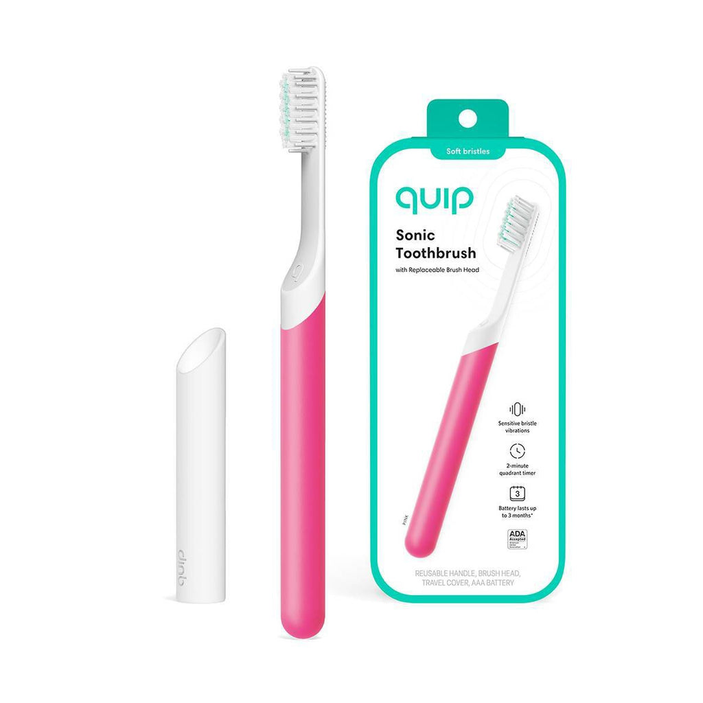 quip Plastic Electric Toothbrush - Pink