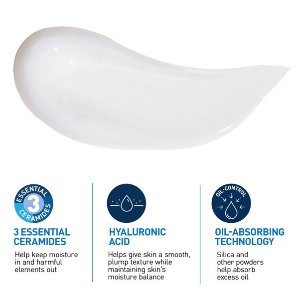 CeraVe Oil Control Face Gel Cream - 3 fl oz