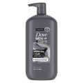 Dove Men+Care Charcoal + Clay Purifying Body & Face Wash Pump - Sulfate Free - 30 fl oz