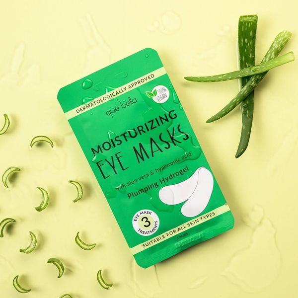 Que Bella Moisturizing Hydrogel Eye Masks - 3ct