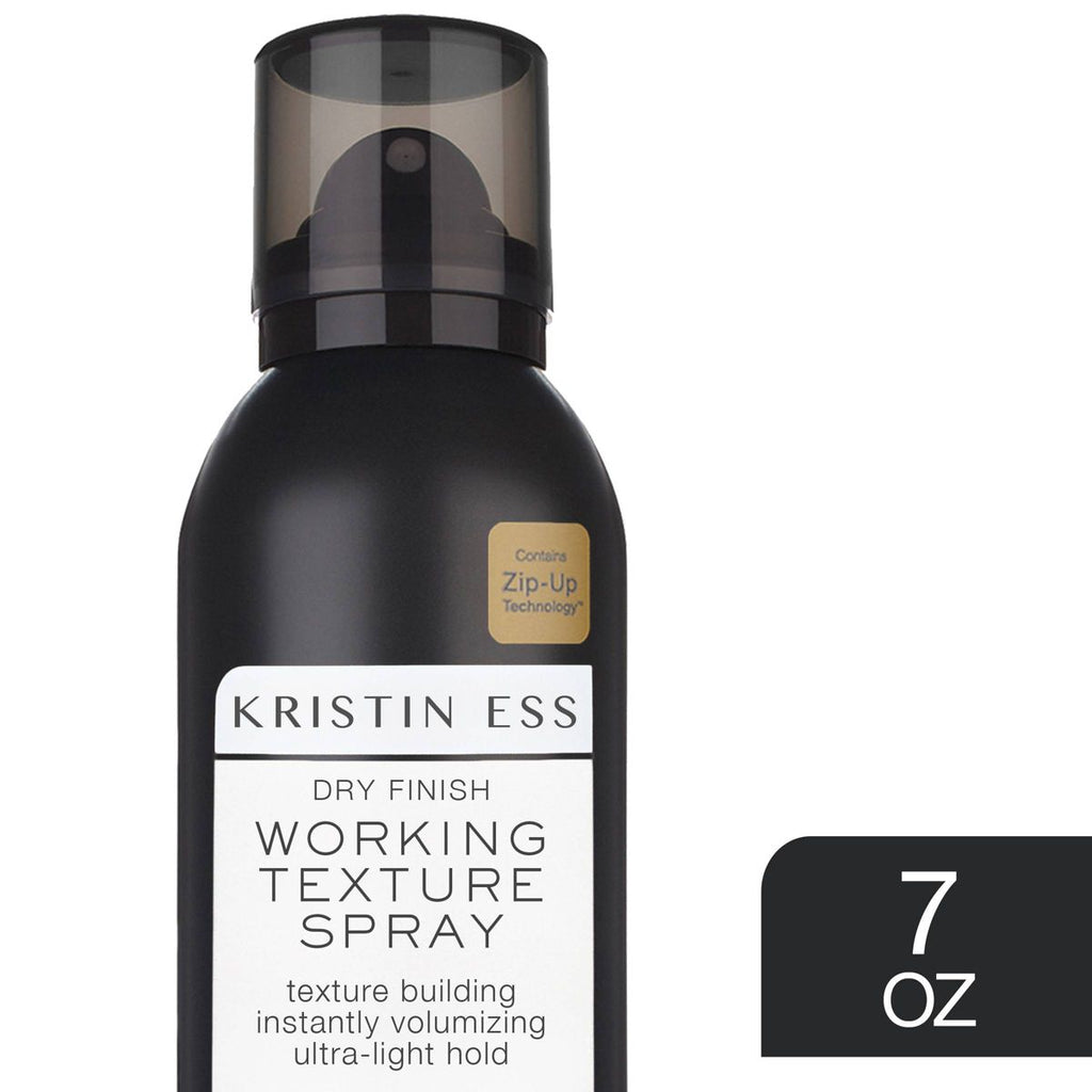 Kristin Ess Hair Dry Finish Working Texture Hair Spray, Volumizing + Texturizing Styler - 7oz
