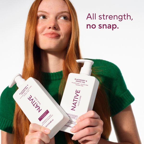 Native Blackberry & Green Tea Strengthening Hair Shampoo - 16.5 fl oz