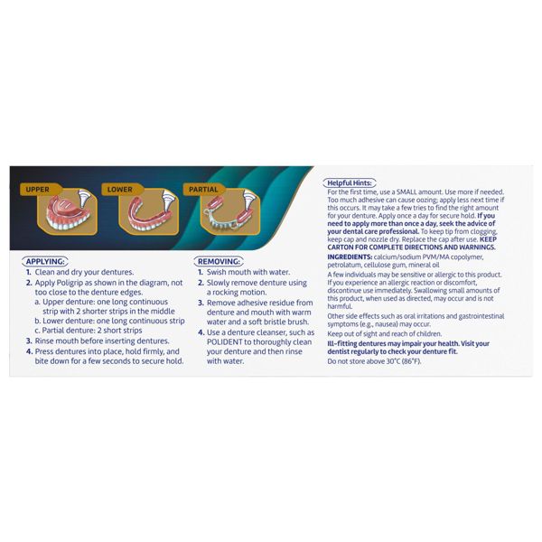 Poligrip Ultimate All in One Denture Care - 2pk
