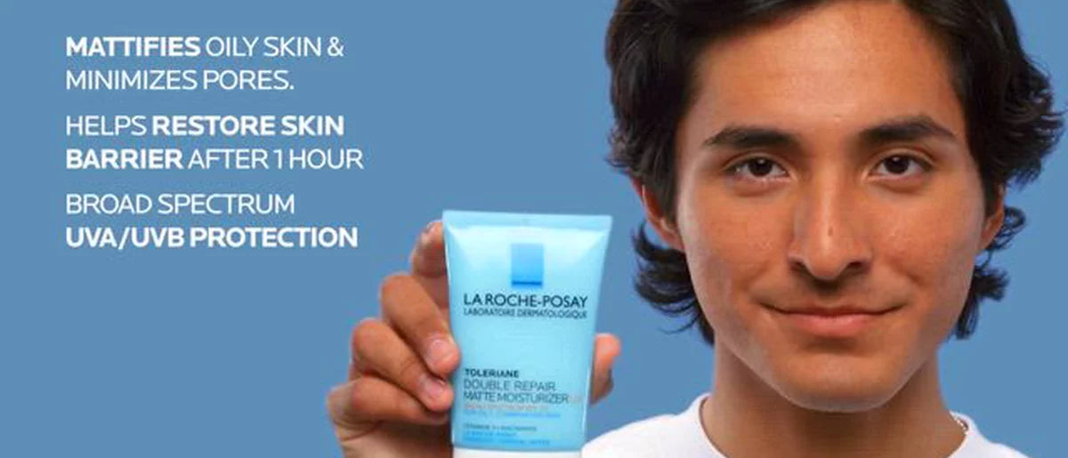 La Roche Posay Toleriane Double Repair Matte Moisturizer For Oily & Combination Skin - SPF 30 - 3.3 fl oz