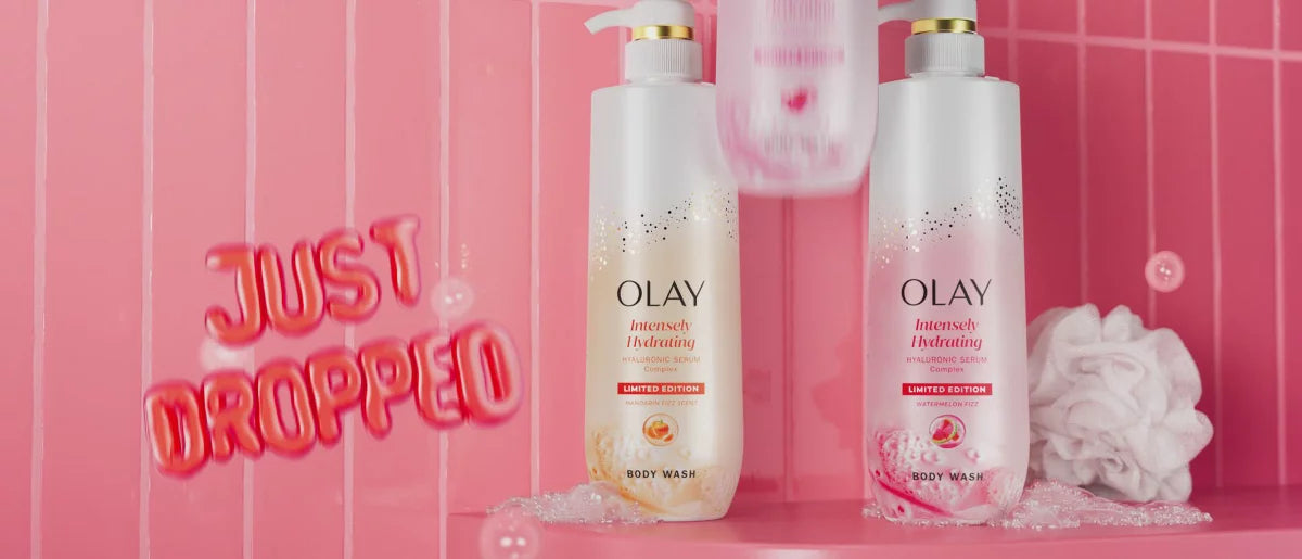 Olay Berry Bubbly Hyaluronic Serum Body Wash - 20 fl oz