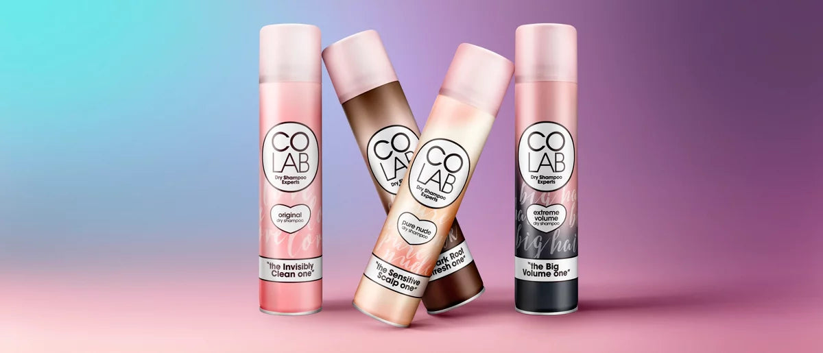 COLAB Dark Brown Color Corrector Dry Shampoo - 6.1oz