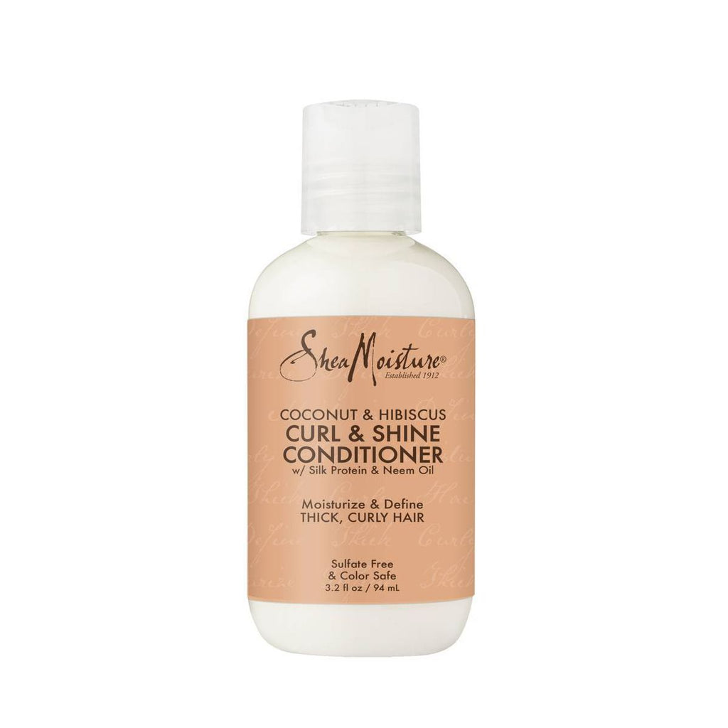 SheaMoisture Coconut & Hibiscus Curl & Shine Conditioner - 3.2 fl oz