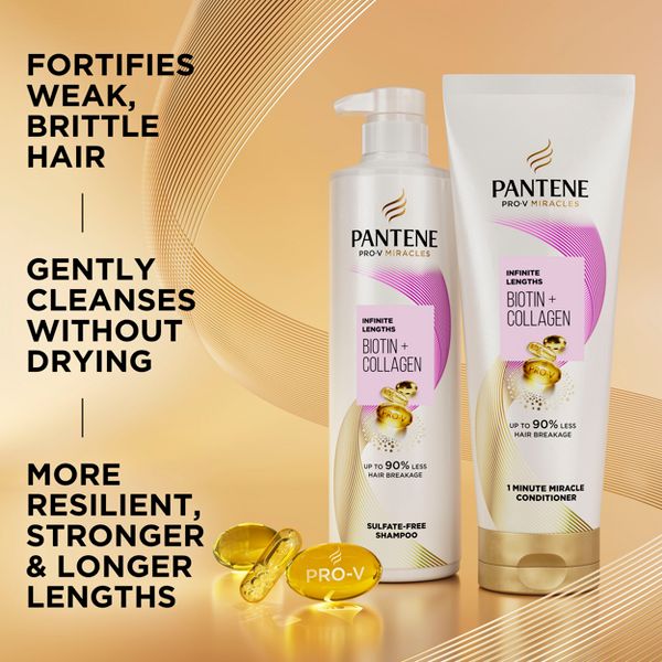 Pantene Lengths Shampoo & Deep Conditioner Dual Pack - 21.5 fl oz/2pk
