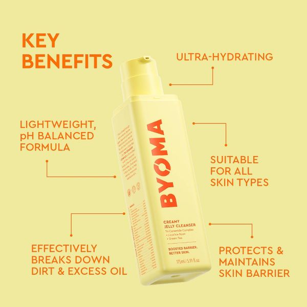 BYOMA Creamy Jelly Face Cleanser - Unscented - 2 fl oz