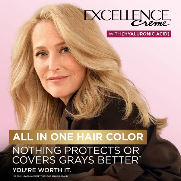 L'Oreal Paris Excellence Triple Protection Permanent Hair Color - 6.3 fl oz - 4AR Dark Chocolate Brown - Aluminum & Paraben Free