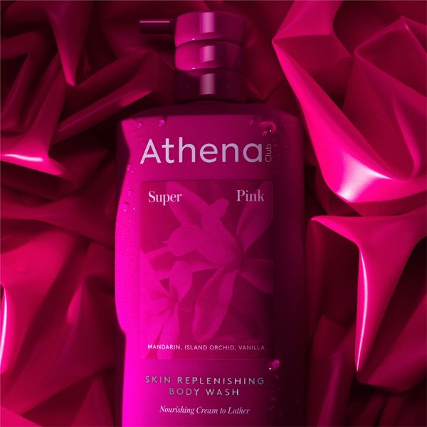 Athena Club Skin Replenishing Body Wash - Super Pink - 18 fl oz